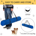 4 Piece Dog Agility Equipment with Adjustable Height Jump Bars H2853