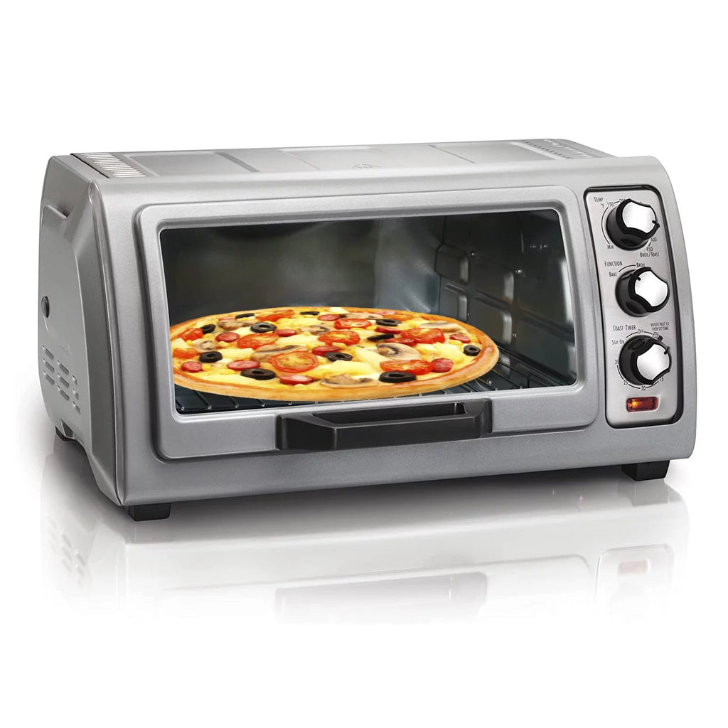 6-Slice Countertop Toaster Oven with Bake Pan Y593021