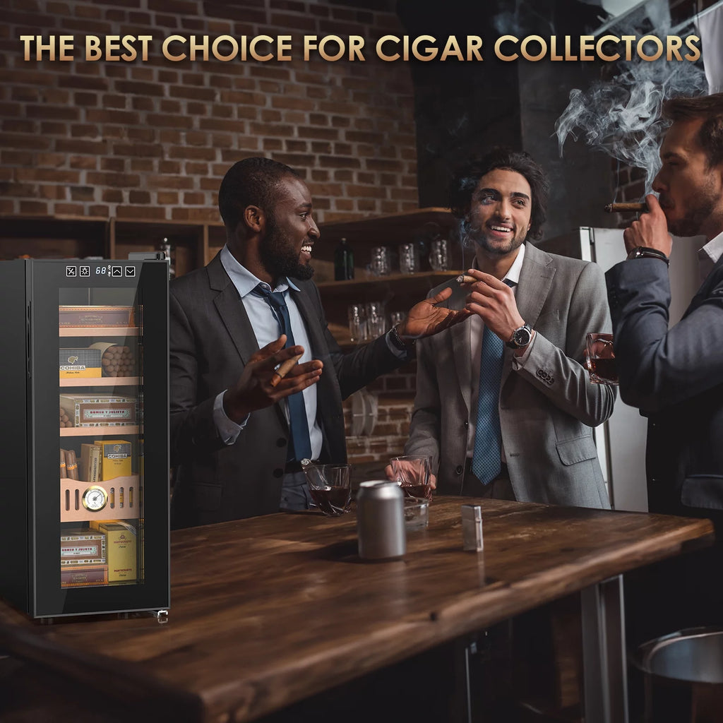 35L Electric Cigar Humidor Cabinet with Hygrometer L844742