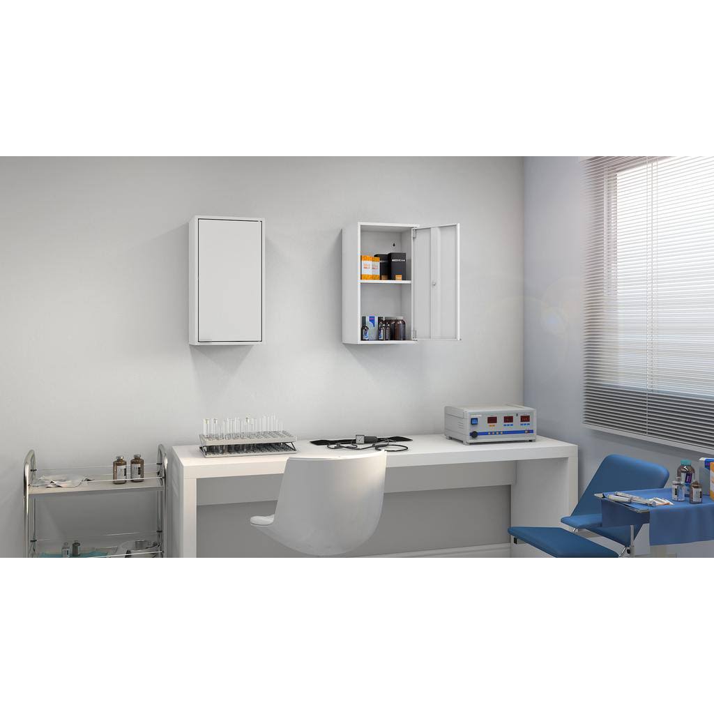 Blue 2-Piece Floating Cabinet E212
