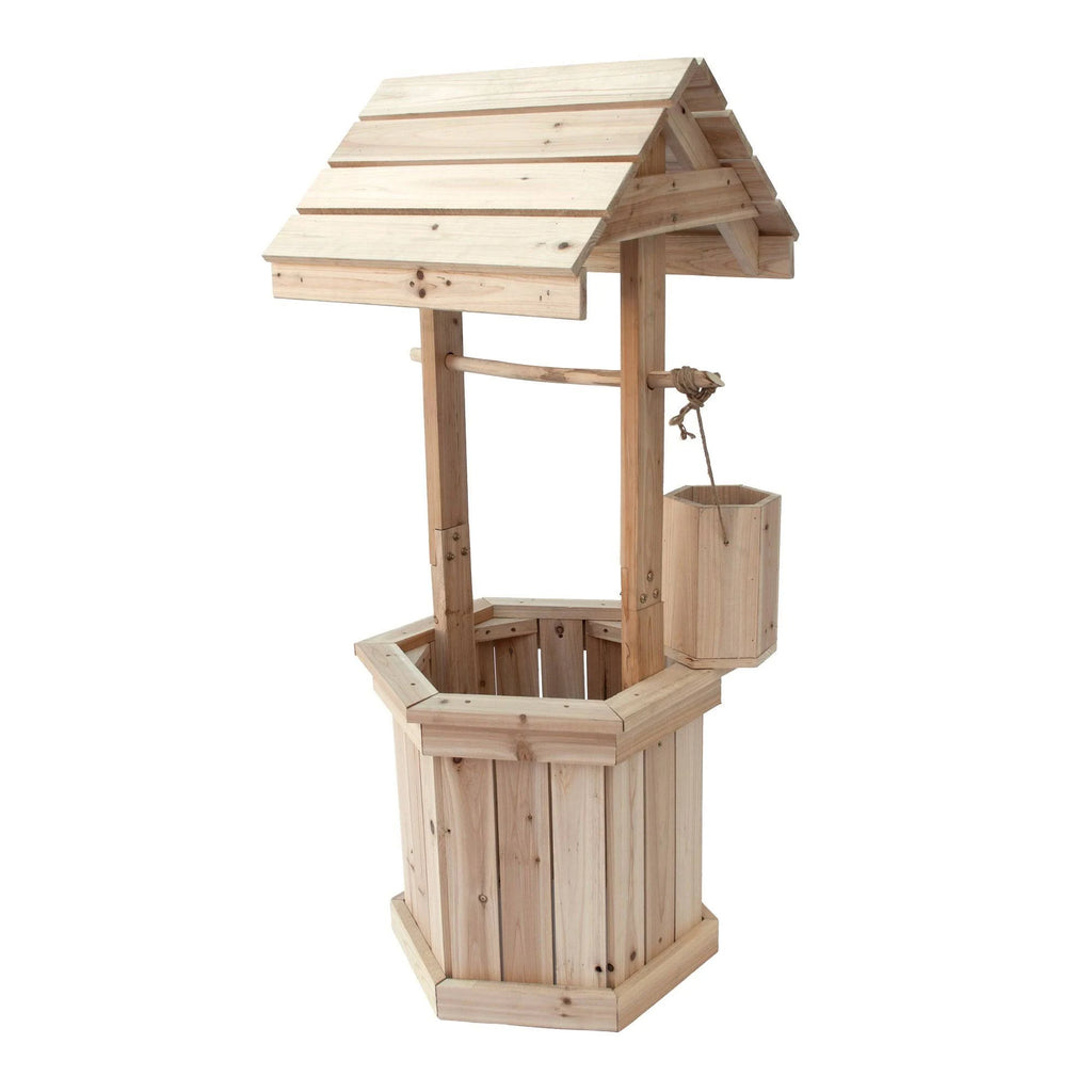 Natural Decorative Wishing Well Q6615