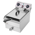 Stainless Steel Faucet Single Tank Deep Fryer 1700W U337