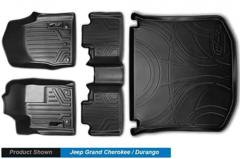 Black Floor Mats and Cargo Liner Complete Set D34457