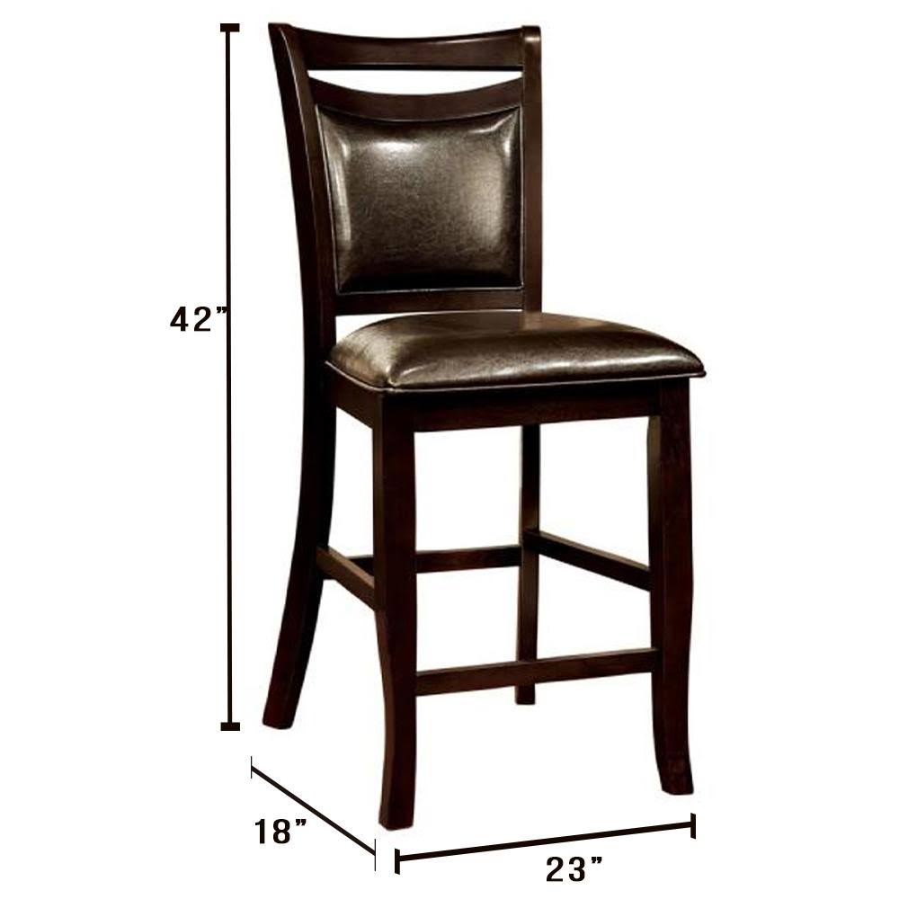 Counter Height Chair Set of 2 U5651