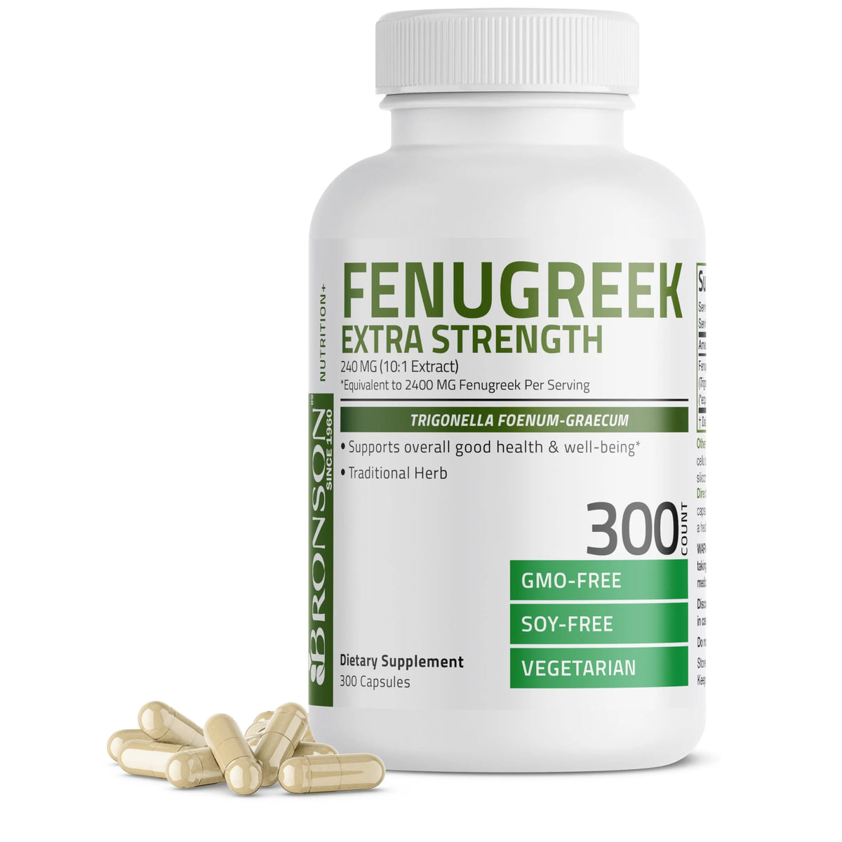 Fenugreek Seed Powder Capsules 300 Capsules E7227