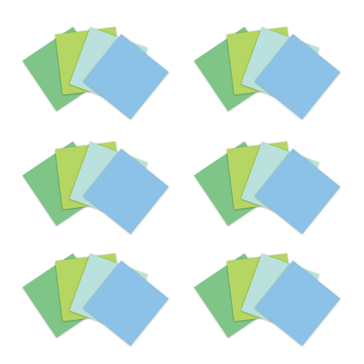 Recycled Super Sticky Notes, 3 in x 3 in, 24 Pads M19382