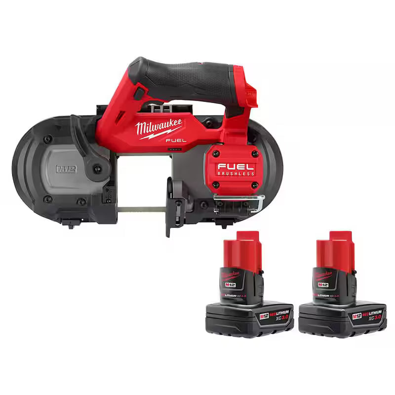 12V Cordless Compact Band Saw with 3.0 Ah Battery Pack B2389