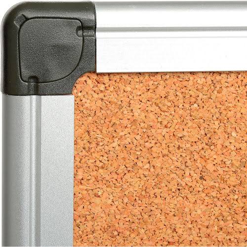 Large Cork Bulletin Board with Aluminum Frame K2308