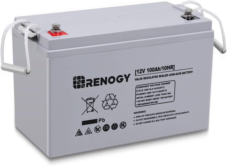 12 Volt 100Ah Deep Cycle AGM Battery P7645
