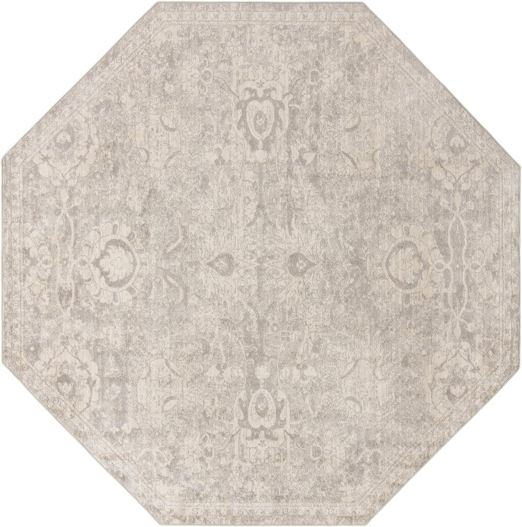 Octagon Gray Medium Rug Y822735