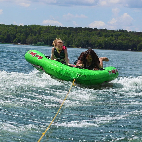 Blue 3 Rider Nylon Inflatable Towable Tube C764009