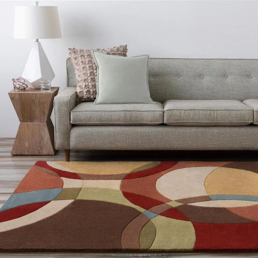 7x9 Modern Tan Area Rug A124193