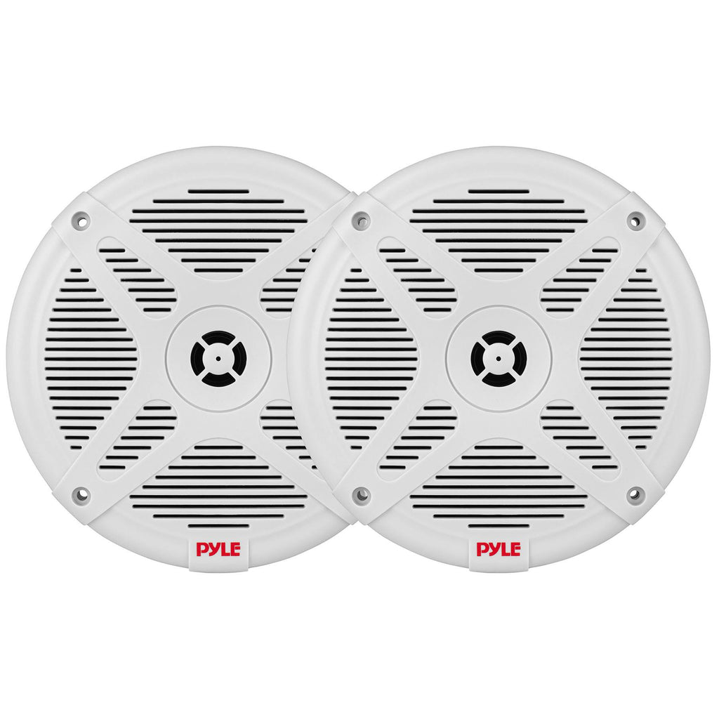 White 2-Way Marine Speakers - Pair - Wireless Y553855