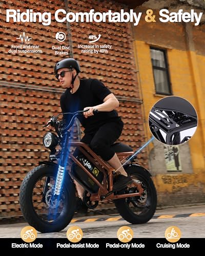 1500W 20" Fat Tire Electric Bike 7-Speed Q3058