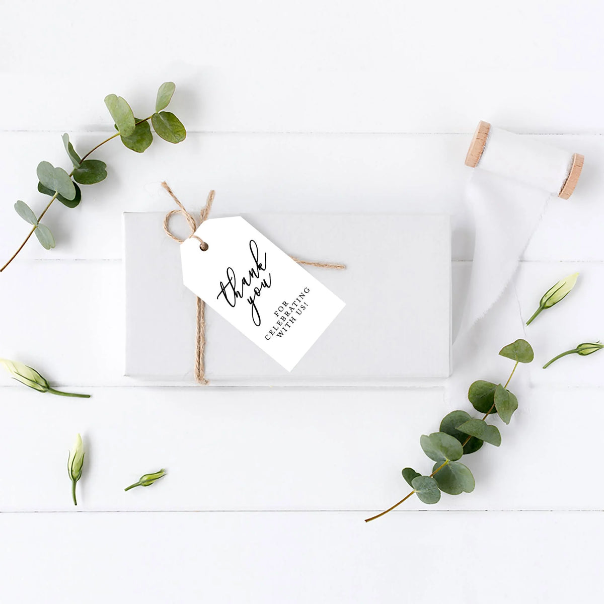 100-Pk Cardstock Gift Tags D34611