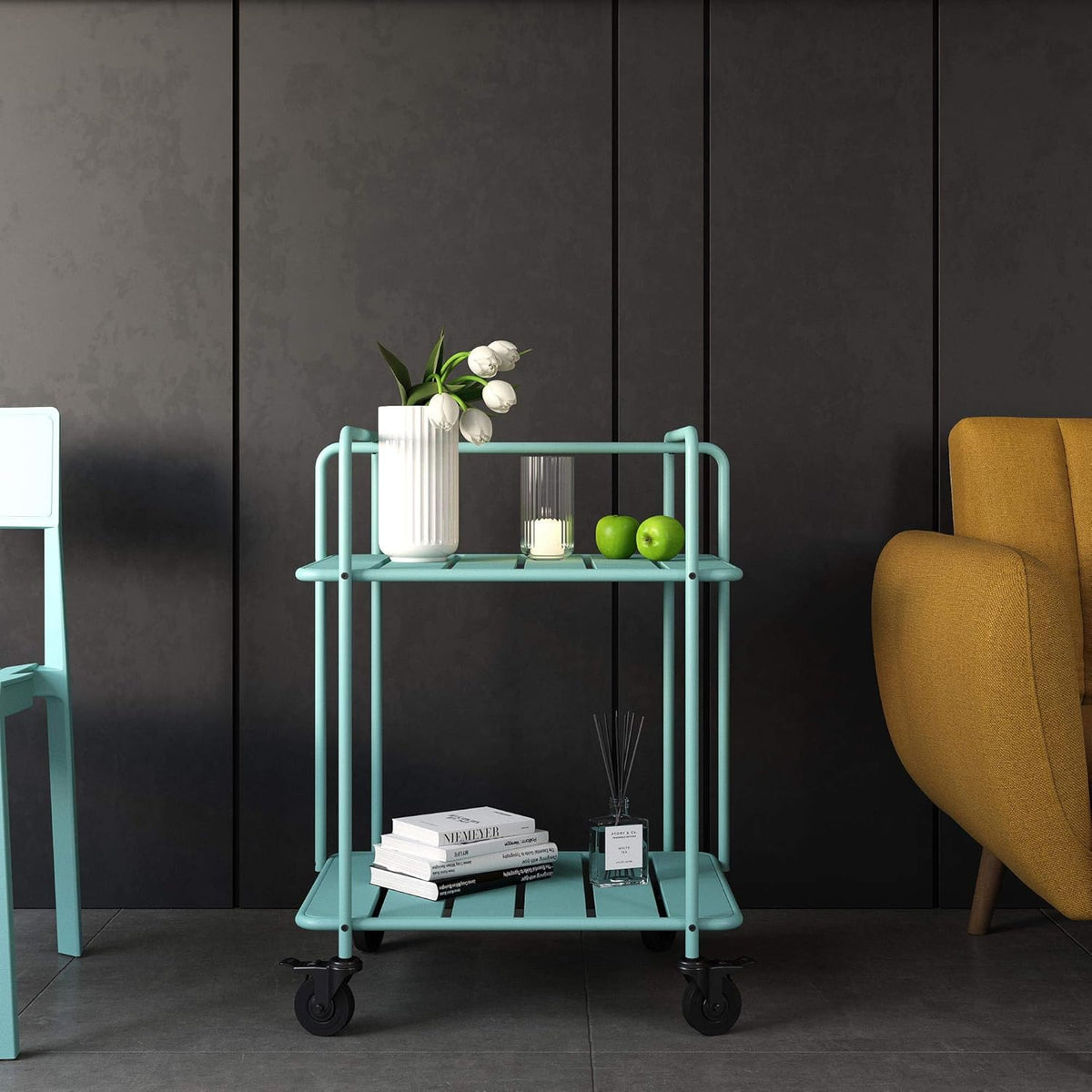 Yellow Outdoor Cart A322