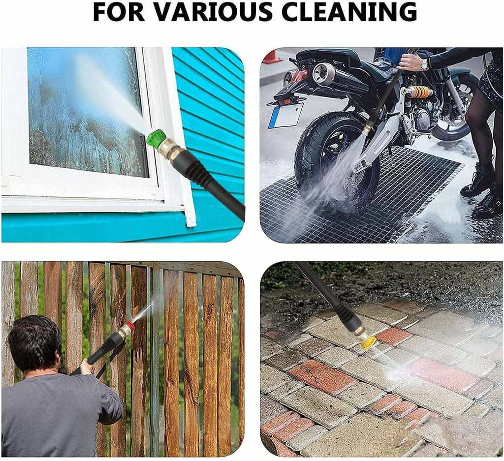Electric Pressure Washer 3200 PSI 2.6 GPM Power Washer with Nozzles Foam Cannon W85642