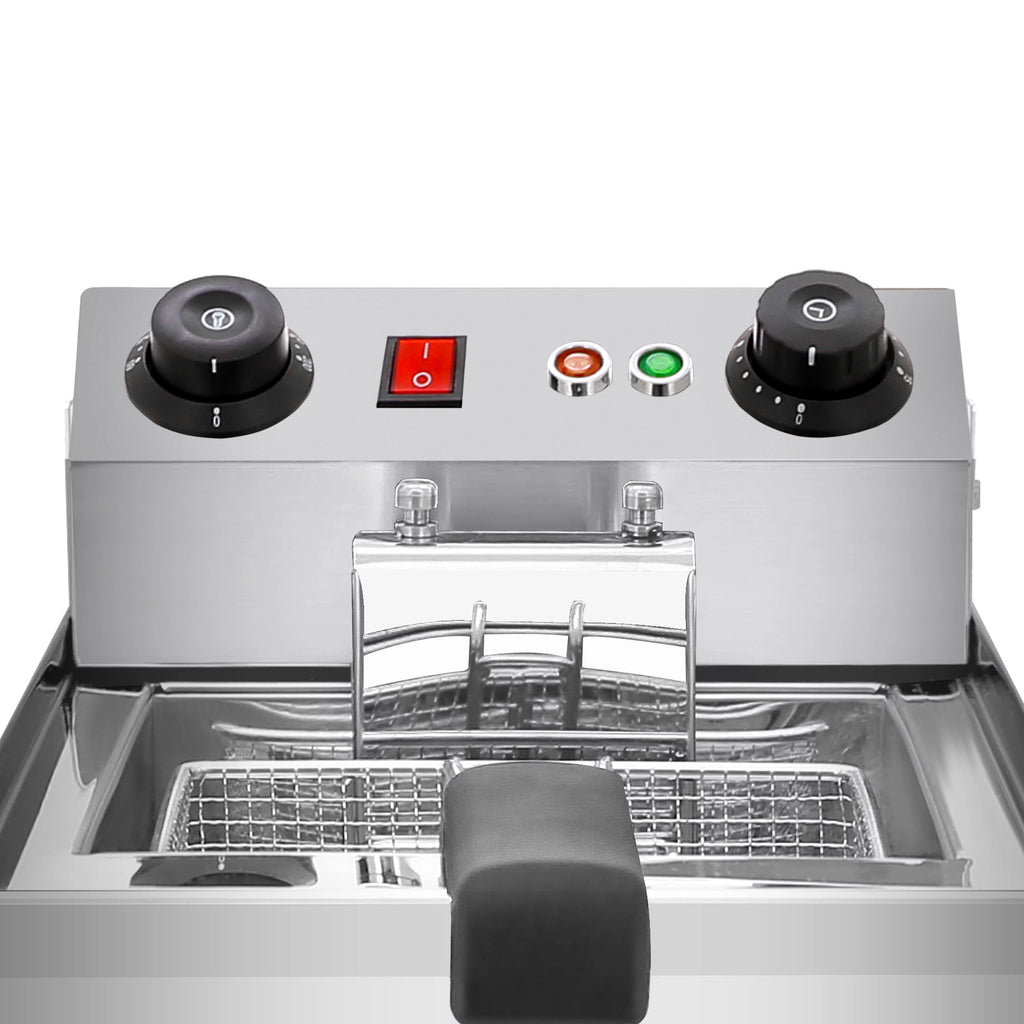 Commercial Electric Deep Fryer with Removable Basket I95943