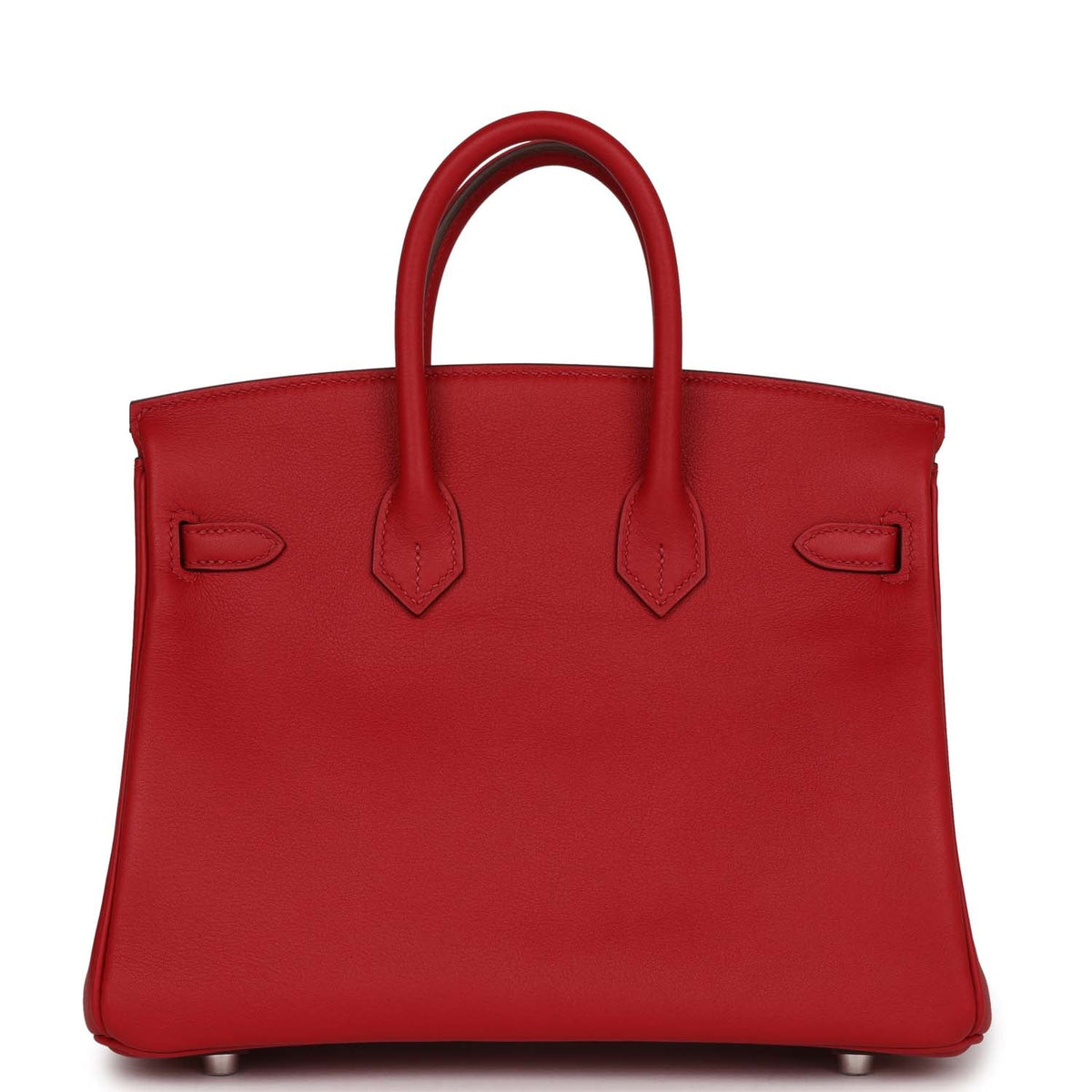Rouge Piment Swift Leather Handbag A8364