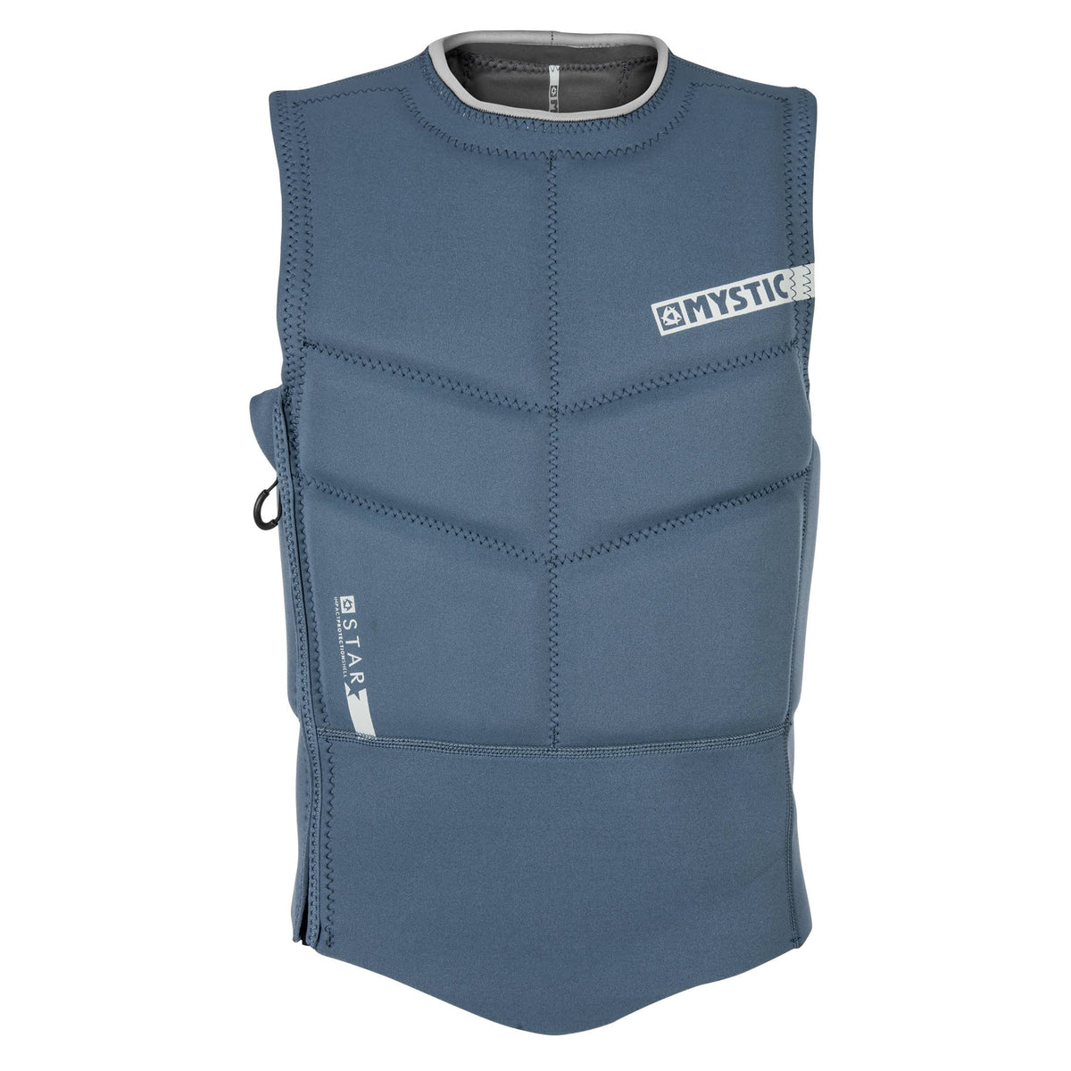 Navy Side Zip Impact Vest T1022
