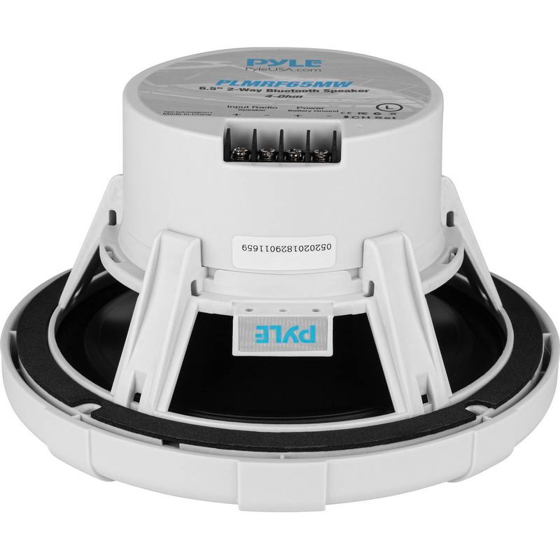 White 2-Way Marine Speakers - Pair - Wireless Y553855