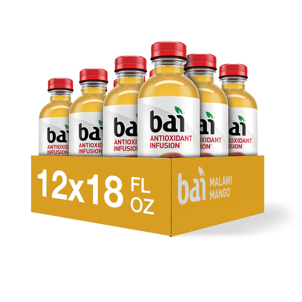 Gluten-Free Malawi Mango Antioxidant Infused Drink, 18 Fl Oz, 12 Pack Bottles U719