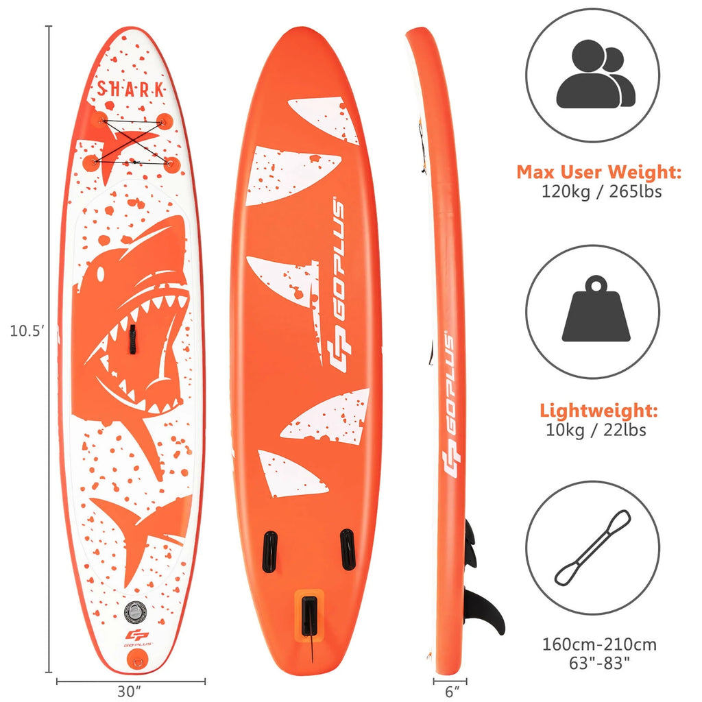 11' Inflatable Stand Up Paddle Board Q512938