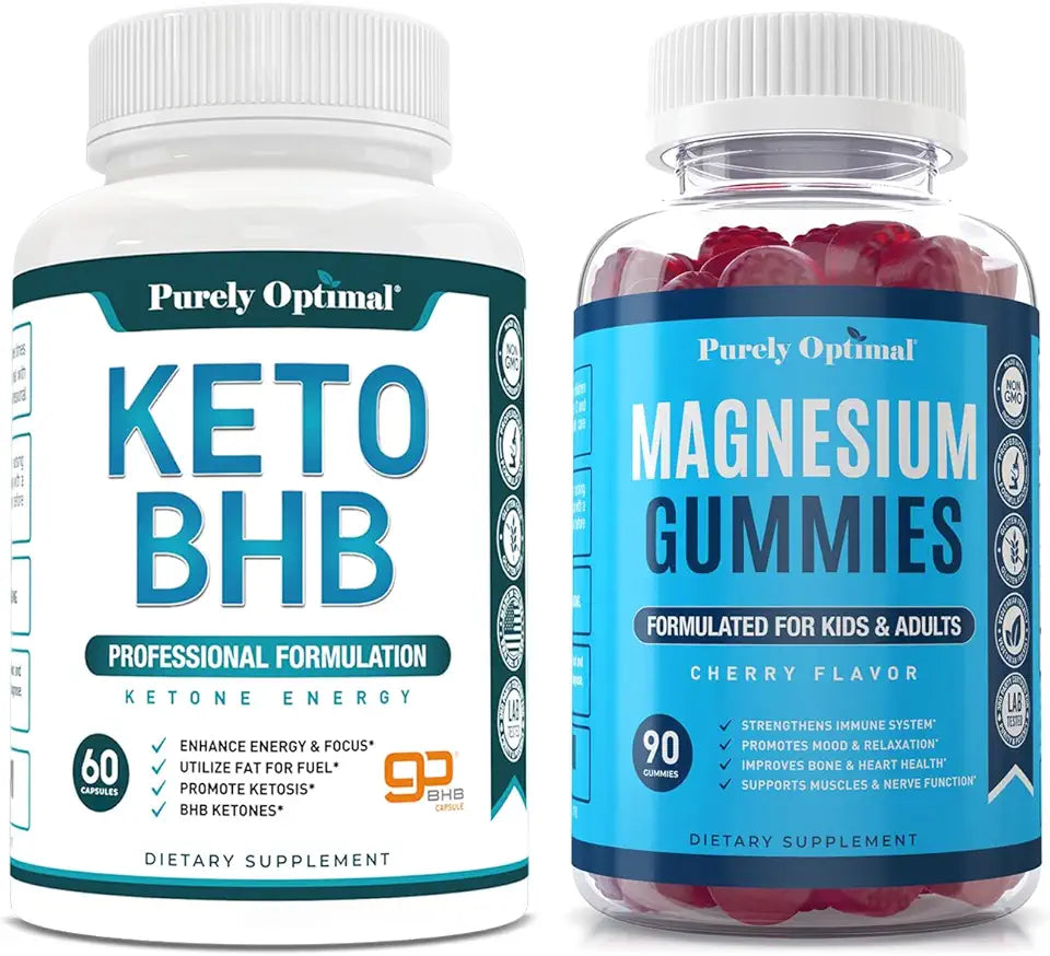 Keto BHB + Magnesium Gummies Q514