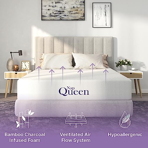 8 Inch Twin Size Bamboo Charcoal Memory Foam Mattress E41533