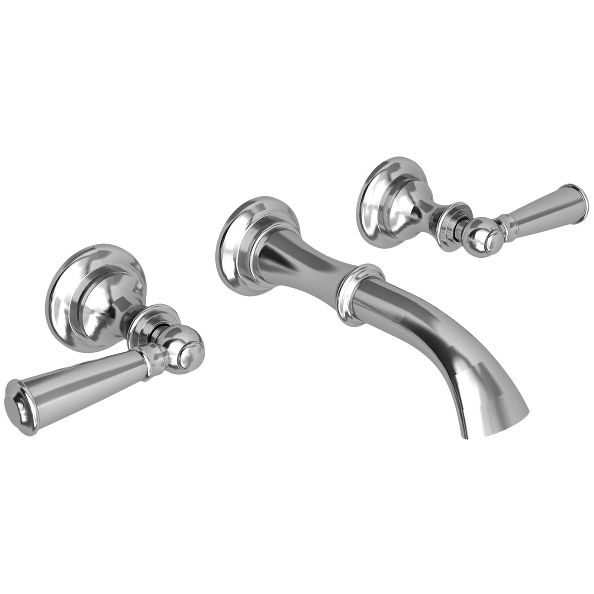 Gloss Black Wall Mount Lavatory Faucet D301179