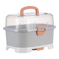 Gray Drying Rack with Drainer Tray N20618