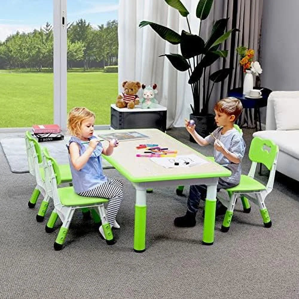 Height Adjustable Toddler Table and Chair Set D717519