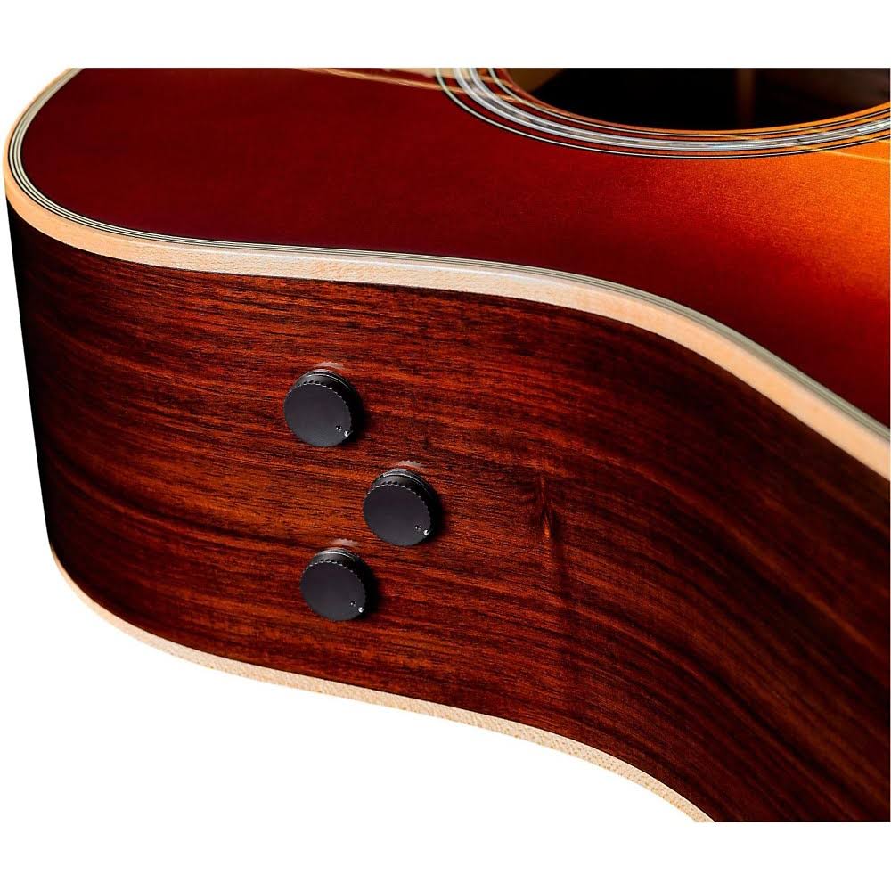 Brown Sunburst Acoustic Electric Guitar G497537