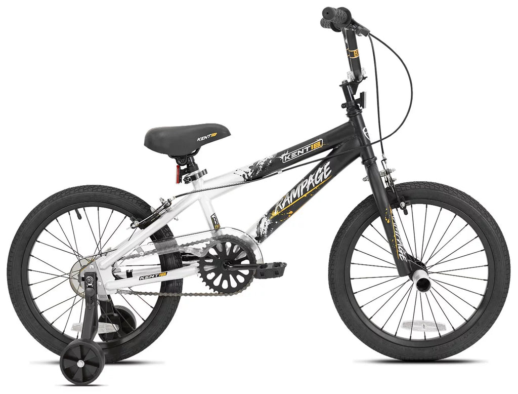 18 In. Gold and Black Bike N5591