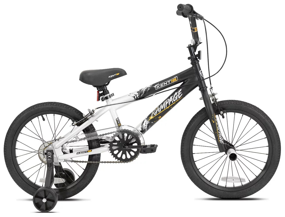 18 In. Gold and Black Bike N5591