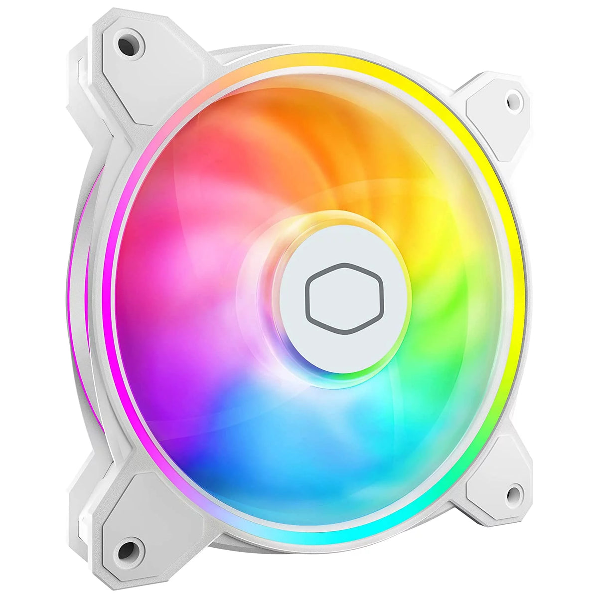 White 120mm ARGB PWM PC Case Fan A353467
