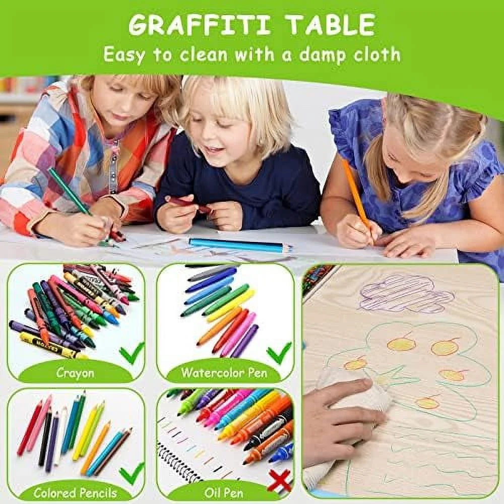 Height Adjustable Toddler Table and Chair Set D717519