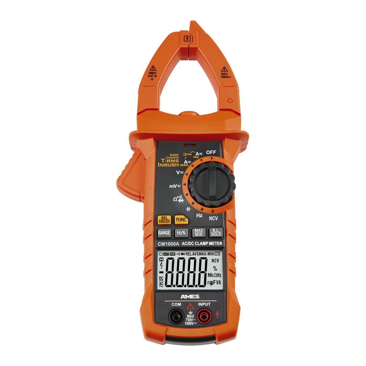 1000A True-RMS AC/DC Clamp Meter S833