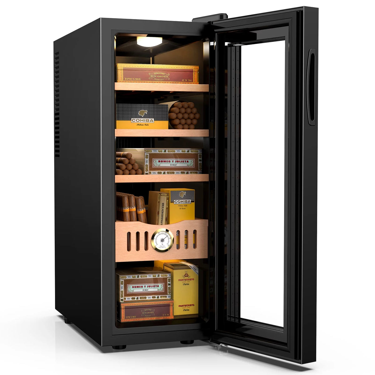 35L Electric Cigar Humidor Cabinet with Hygrometer L844742