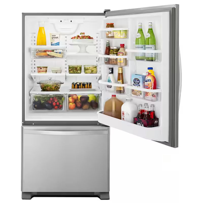18.7 cu. ft. Bottom Freezer Refrigerator in Stainless Steel L11767