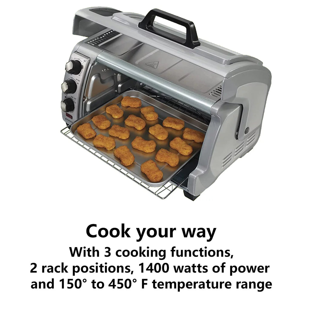 6-Slice Countertop Toaster Oven with Bake Pan Y593021