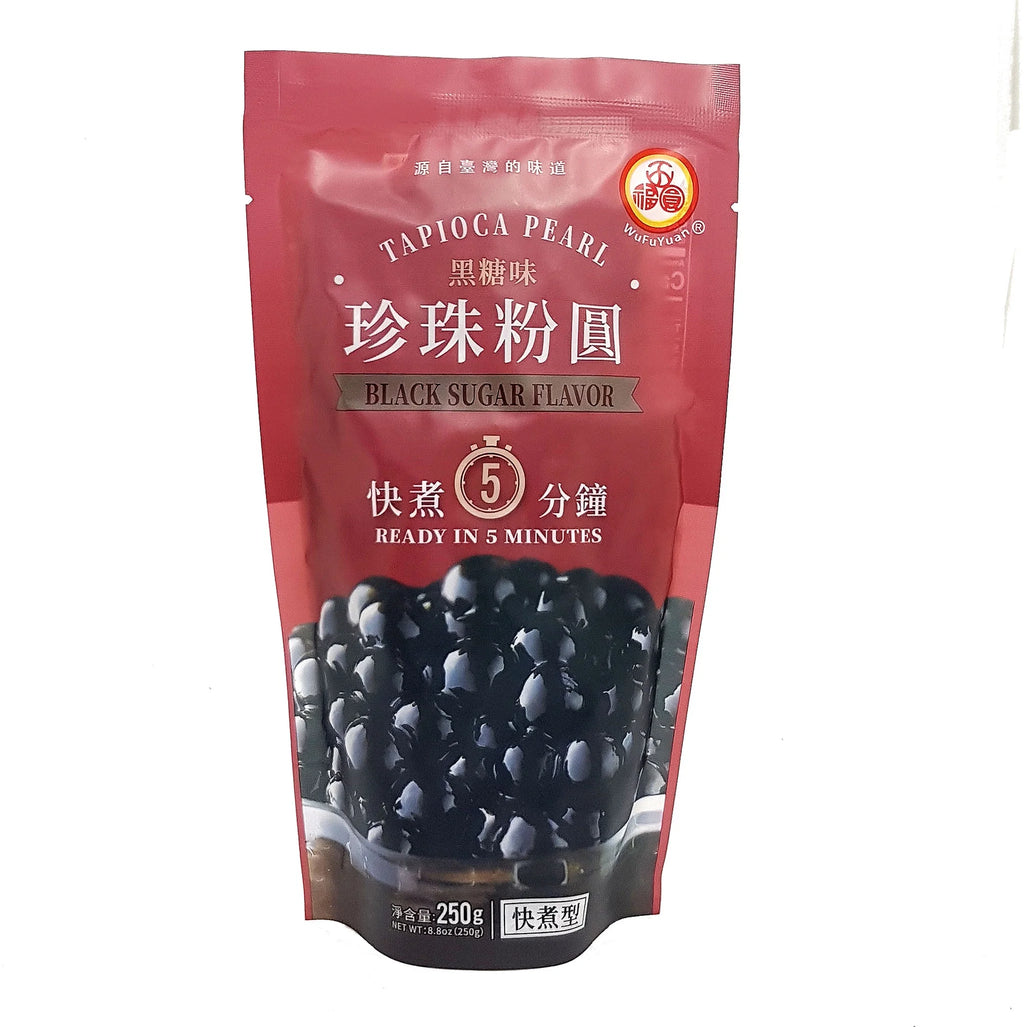 Milk Tea Bubble Tea Kit with Black Boba Tapioca Pearl and 10 Straws X65545