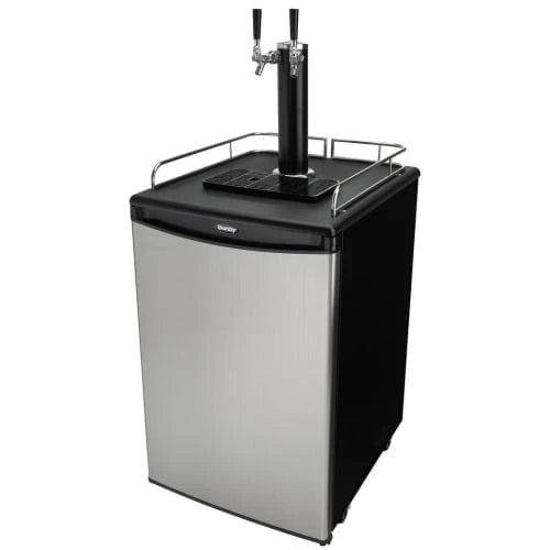 5.4 cft Single Tap Keg Cooler in Stainless B9221