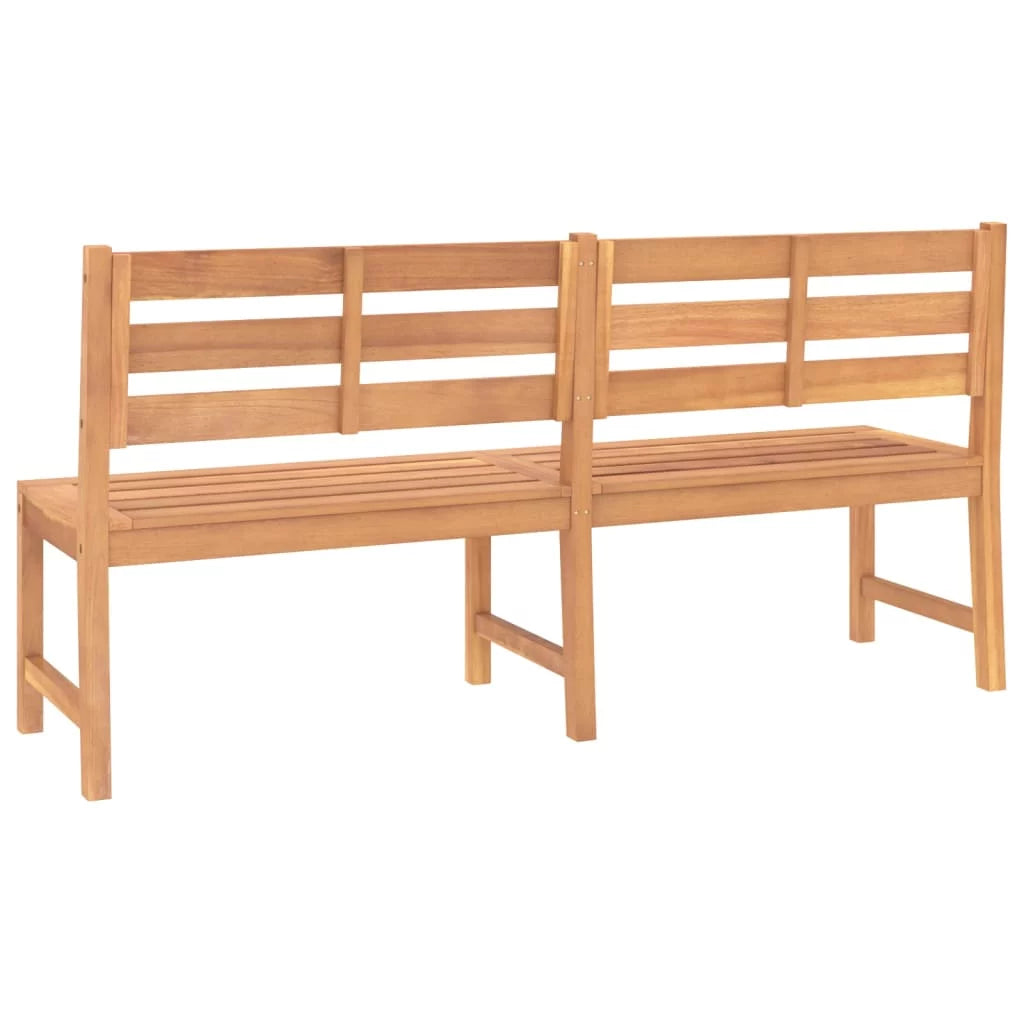 Solid Teak Wood Patio Bench Y93933