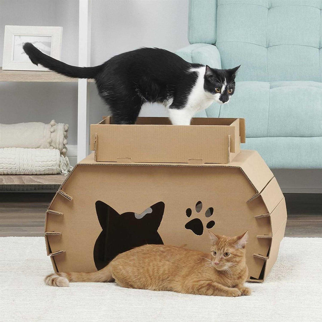 Cat Camper and Scratcher J141