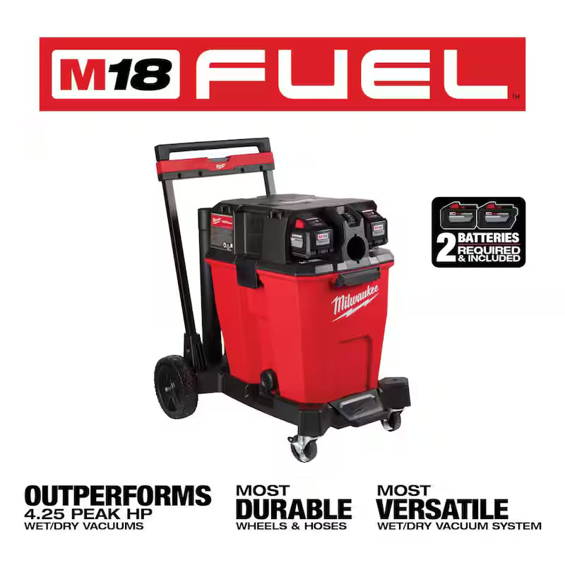 12 Gallon Cordless Wet/Dry Shop Vac Kit B4888