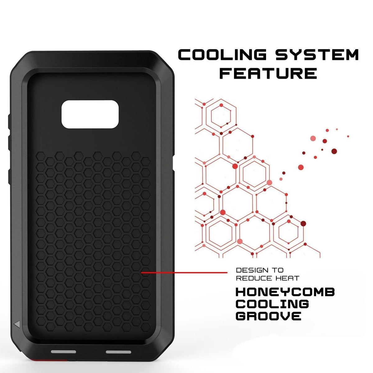 Samsung Galaxy S23 Plus Case Silver Heavy Duty Shockproof Rugged N8548