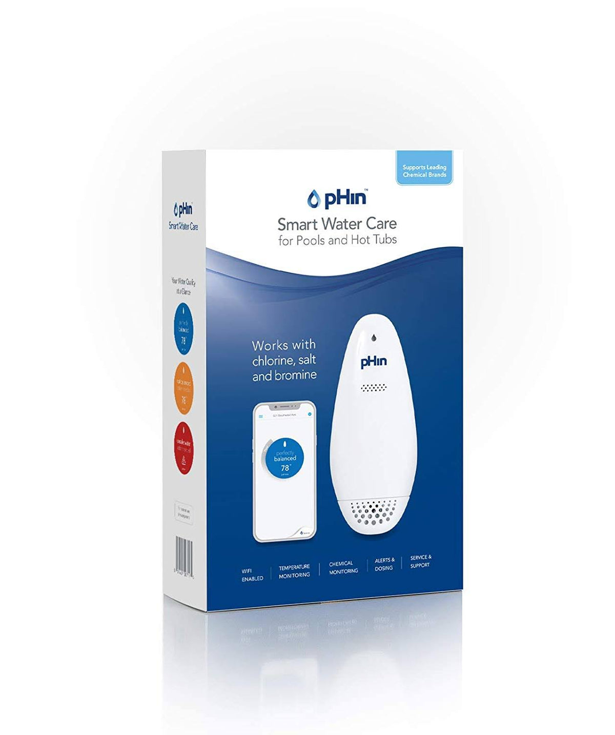 Water Care Monitor for Pools, Hot Tubs, Spas E1550