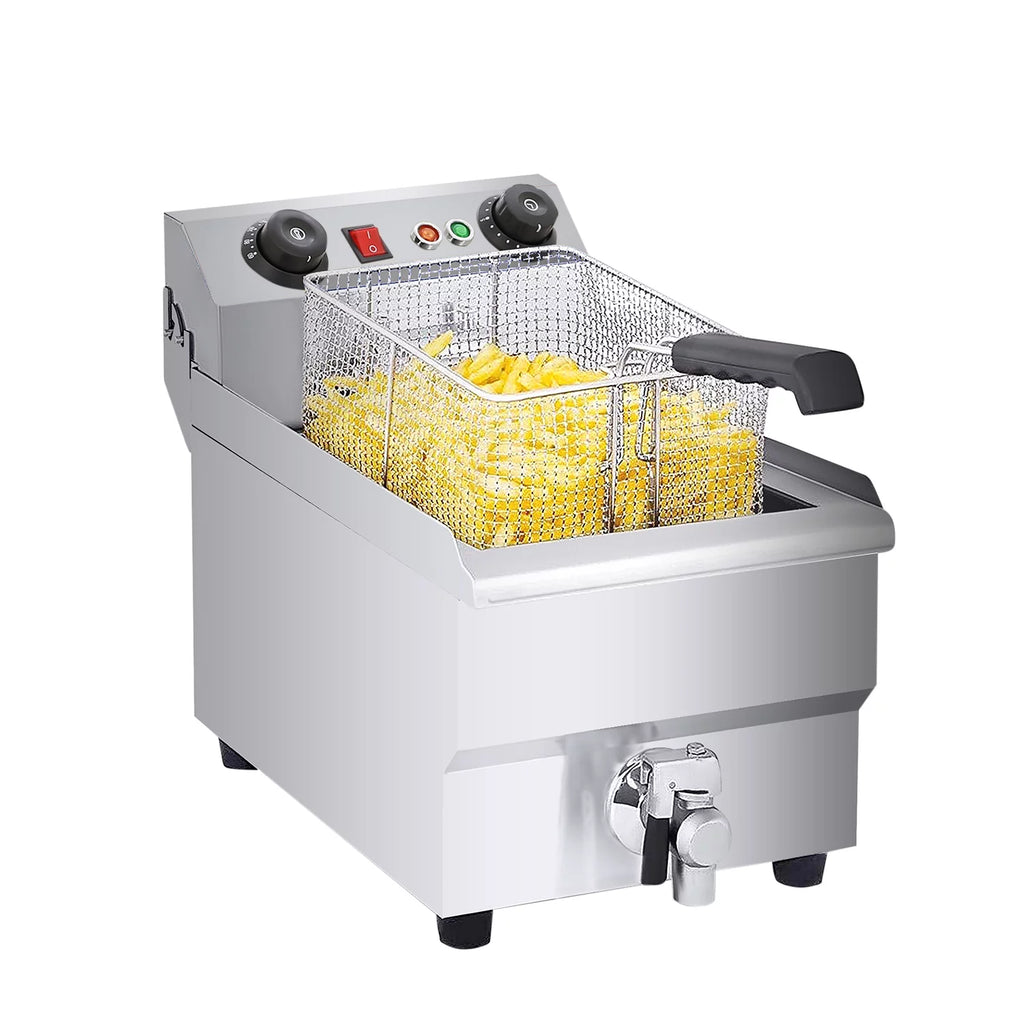 Commercial Electric Deep Fryer with Removable Basket I95943