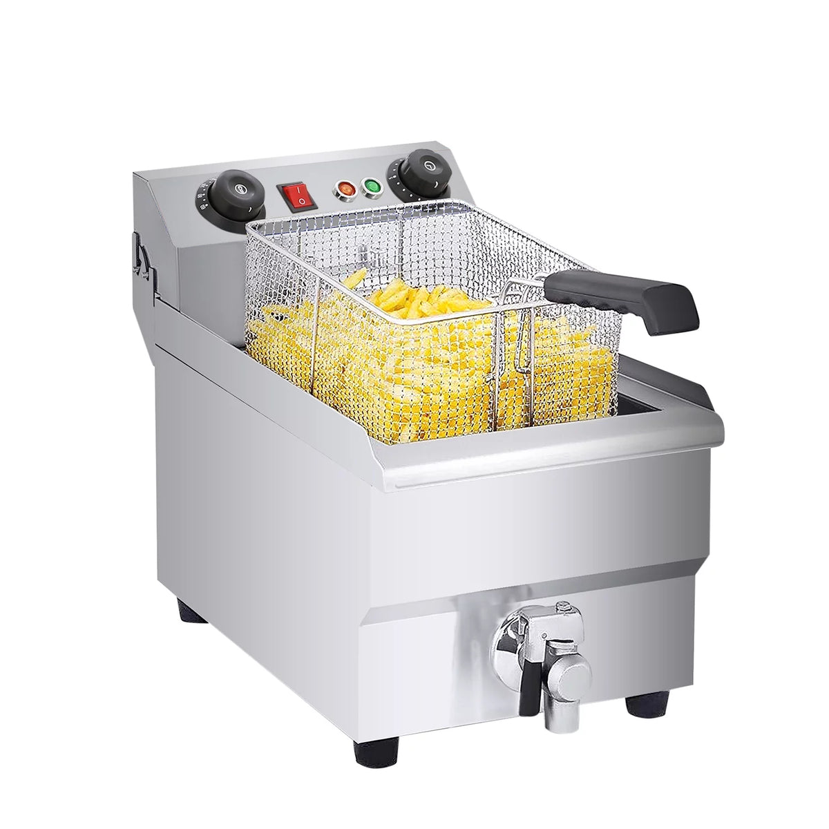 Commercial Electric Deep Fryer with Removable Basket I95943